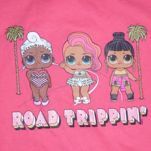 2-Pack Girls LOL Surprise Tank Tops Size Large 10/12 Island Paradise Girls NWT - Picture 3 of 3